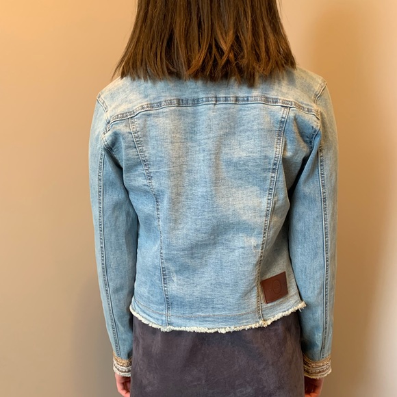 Embroidered Jean Jacket - Picture 2 of 7